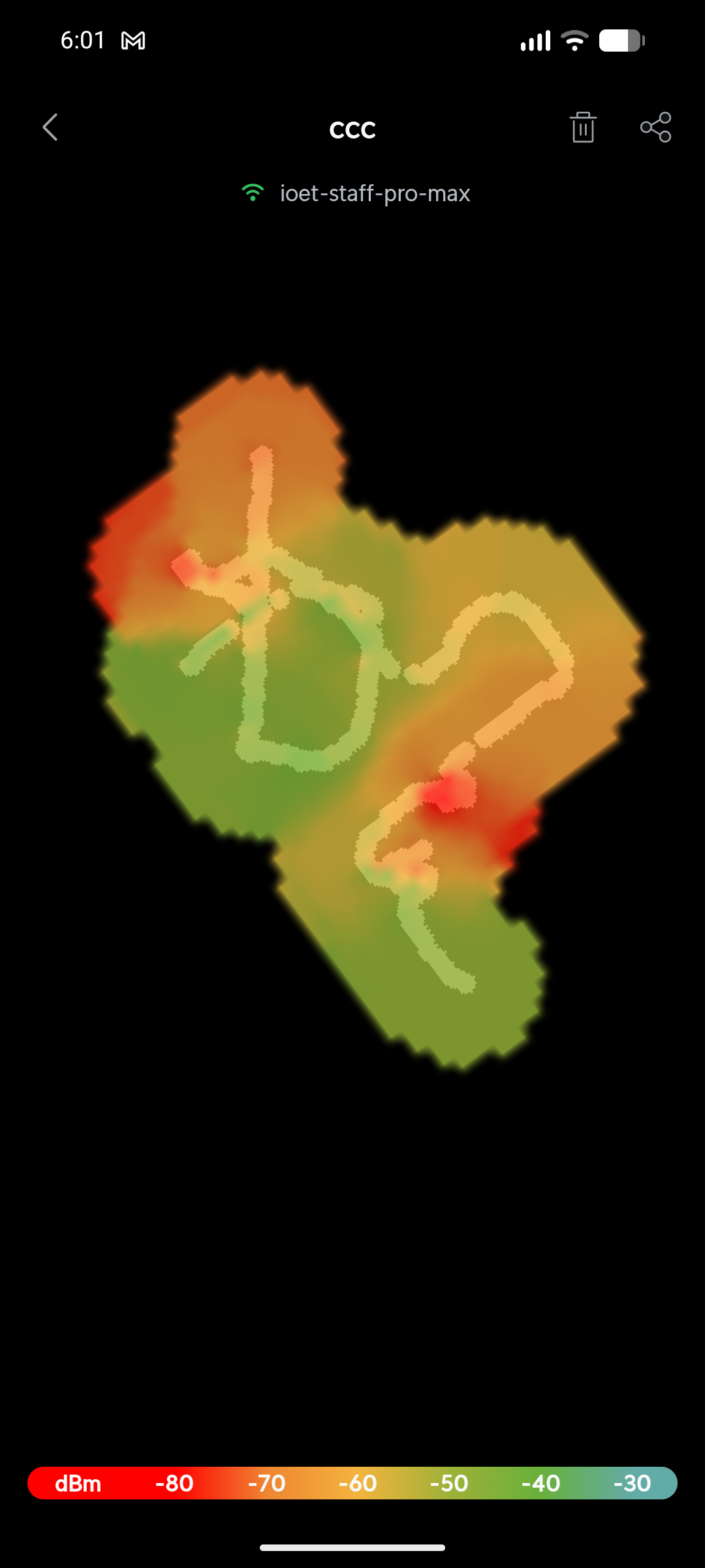 Scenario B - different AP position
